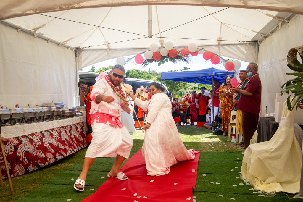 Auckland events photographer — Pacific cultural ceremony entrance