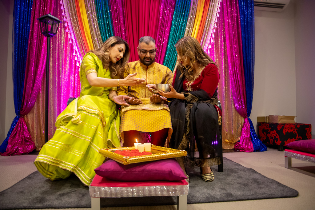 Auckland events photographer — Indian mehndi ceremony